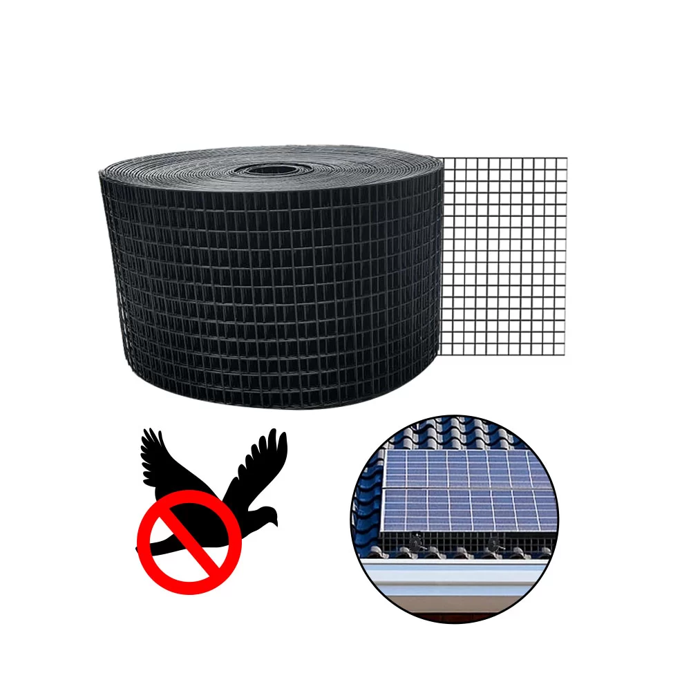 Ptačí síť solárního panelu